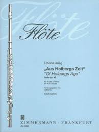 GRIEG E. - SUITE HOLBERG OP40 PARA 4FLAUTAS